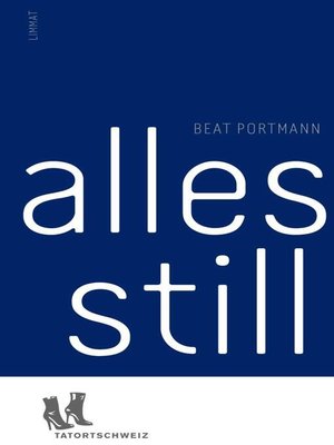cover image of Alles still